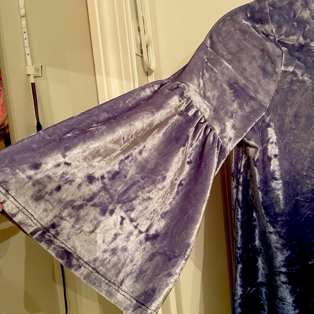 Velvety like dress